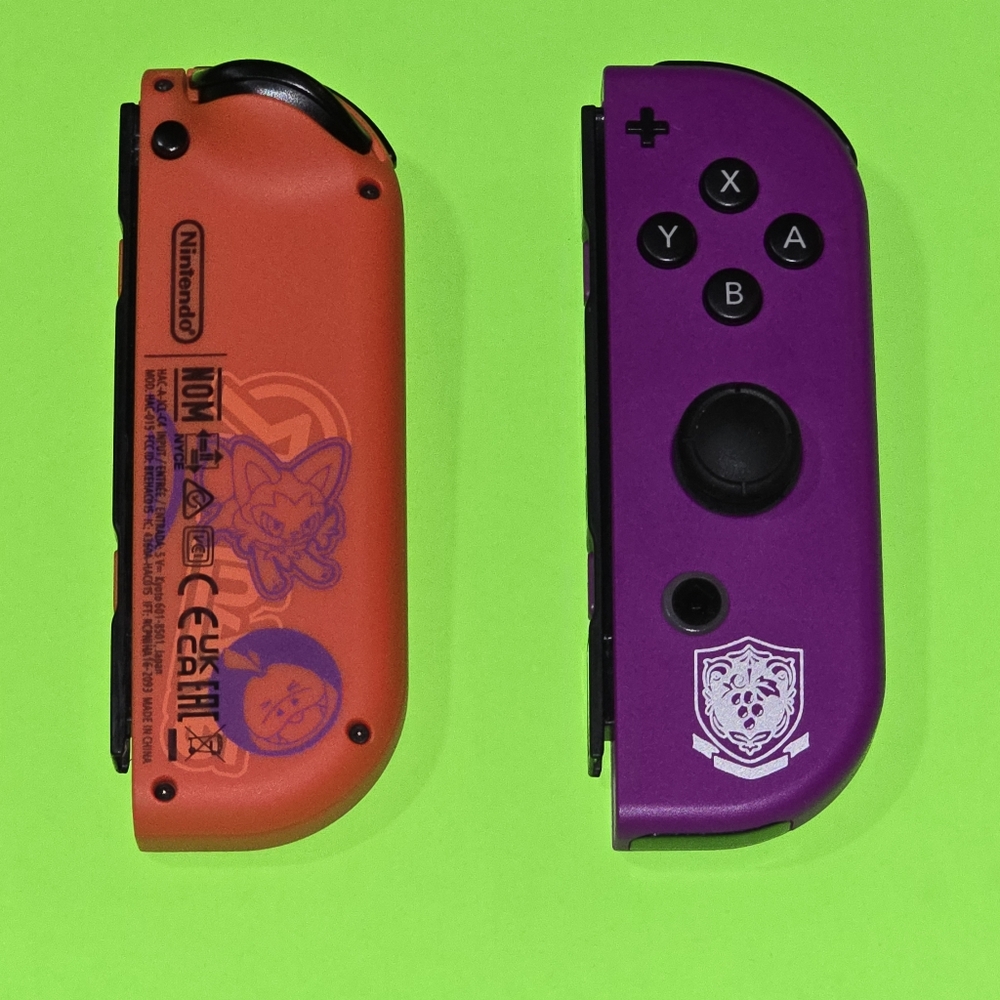 Nintendo Switch Joy-Cons Pokemon Scarlet and Violet Limited Edition NEW